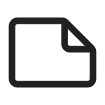 Document Landscape SVG Icon